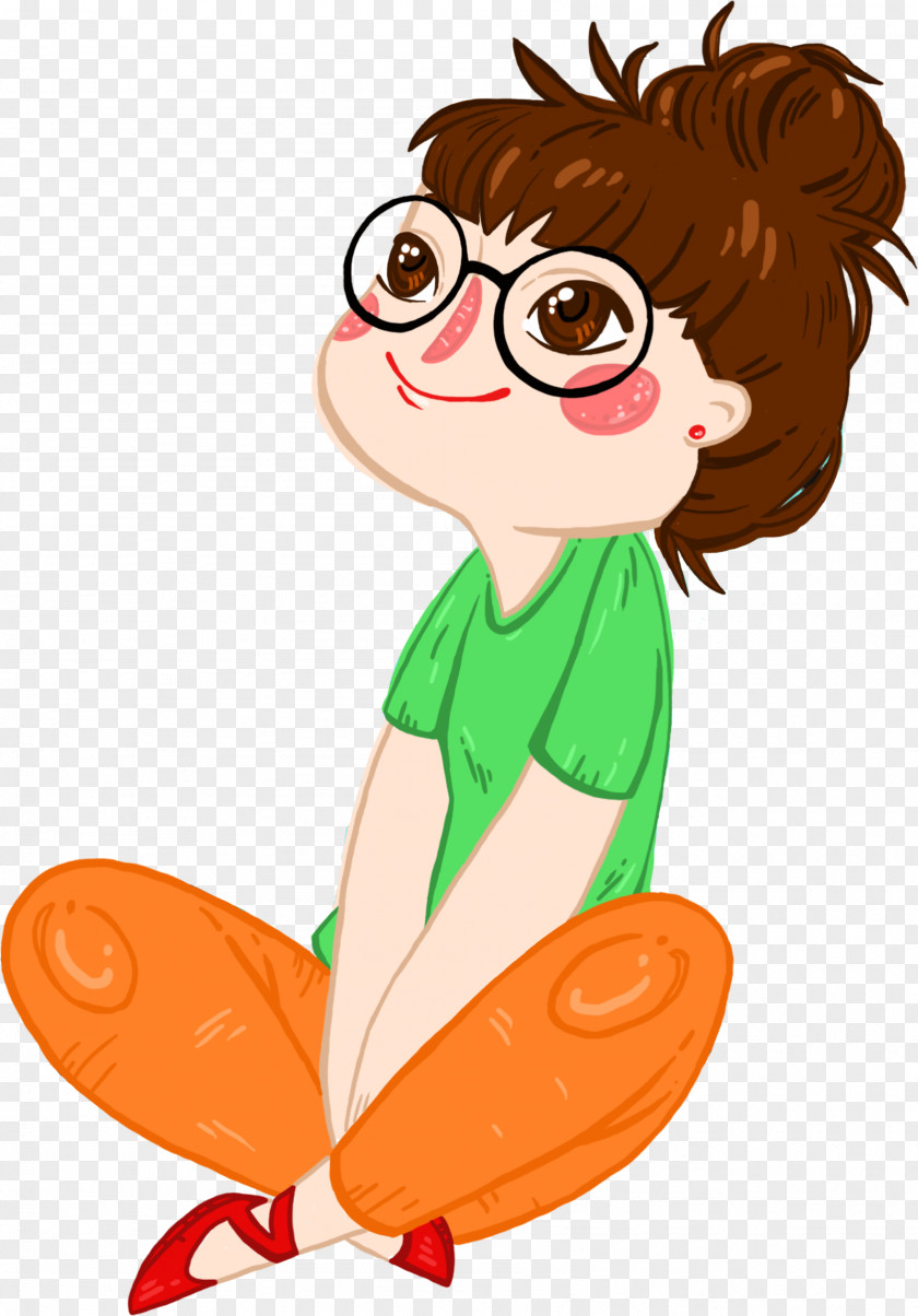 Boy Glasses Human Behavior Clip Art PNG