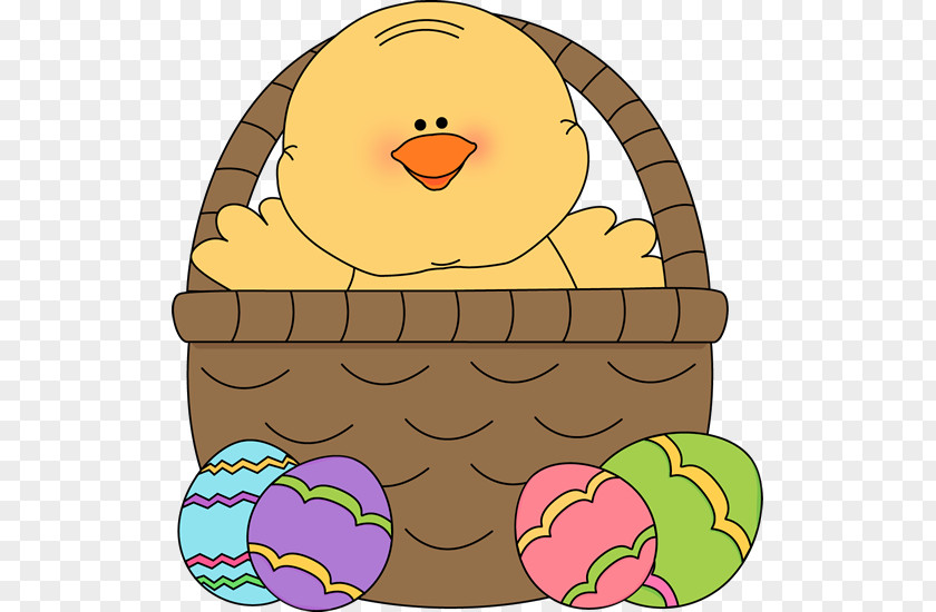 Cute Easter Cliparts Bunny Basket Egg Clip Art PNG