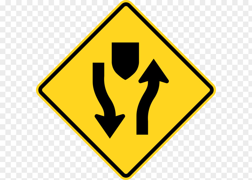 Road Traffic Sign Highway Warning PNG