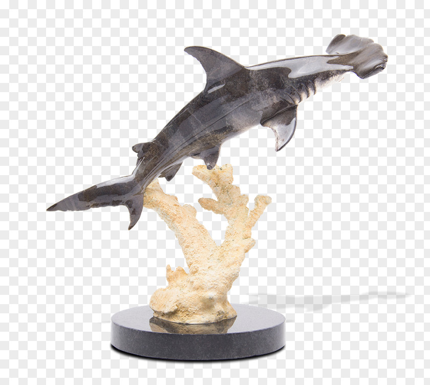 Shark Hammerhead Sculpture Great Statue PNG