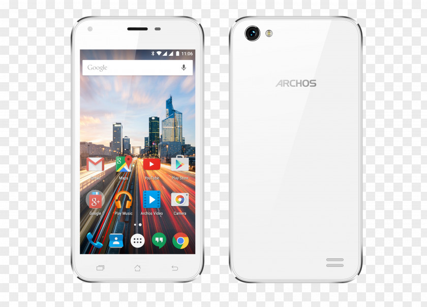 Smartphone Archos 50 Helium Plus Telephone Touchscreen PNG