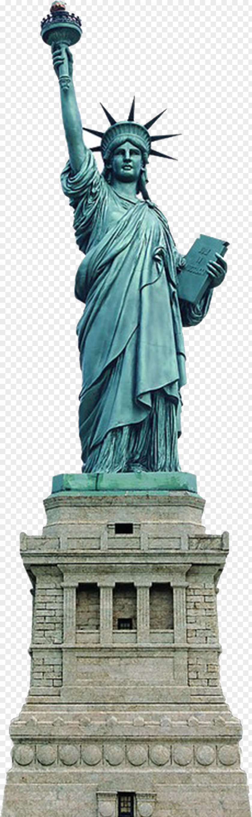 Statue Of Liberty Vintage Decoration Clip Art PNG