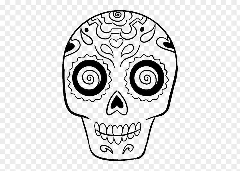 Sugar Skulls Calavera Drawing Skull Day Of The Dead Sketch PNG