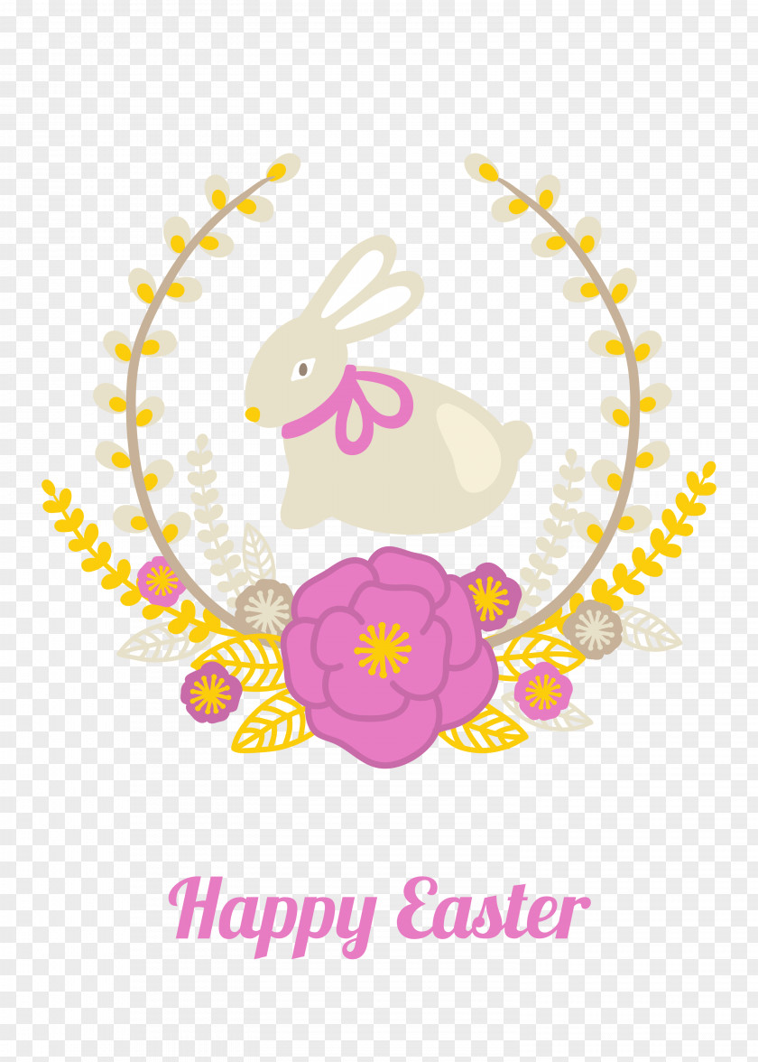 Easter Bunny Egg Clip Art PNG