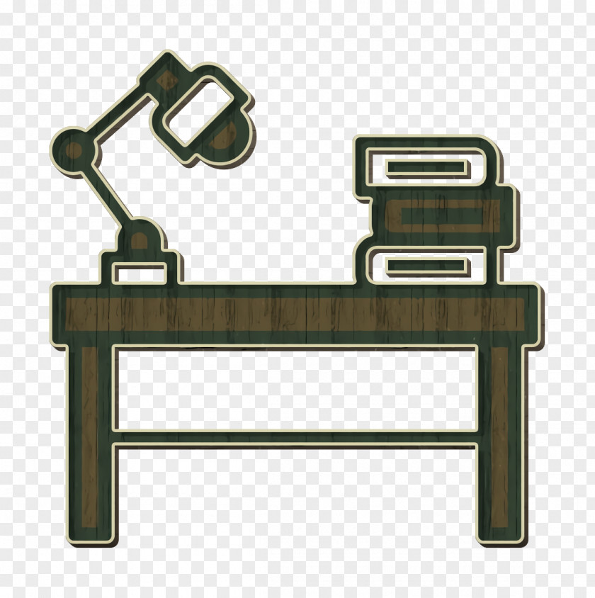 Furniture And Household Icon Desk Office Stationery PNG