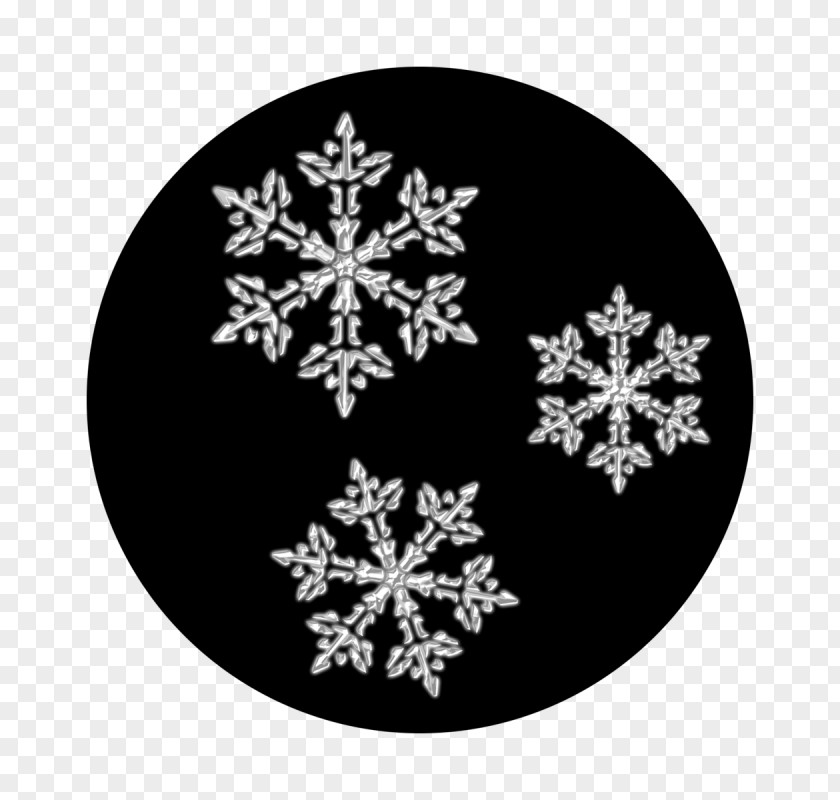 Playbook Pattern Snowflake Gobo Metal PNG