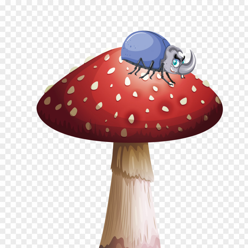 Vector Poisonous Mushrooms Mushroom Euclidean Computer File PNG