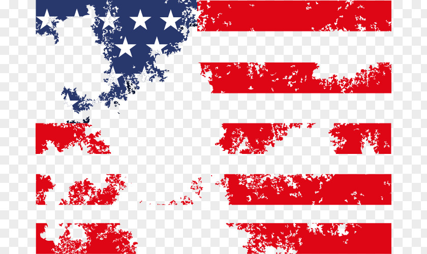 Abstract American Flag Pattern Of The United States National Human Migration PNG