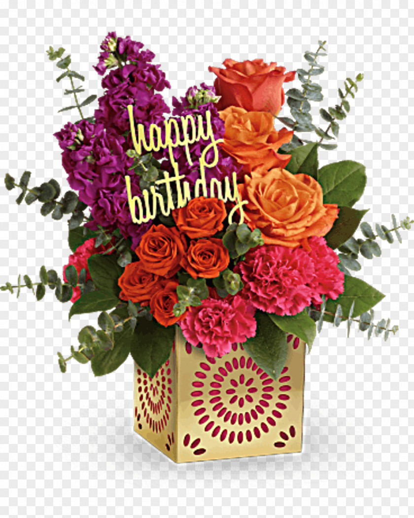 Birthday Floristry Cake Flower Bouquet PNG