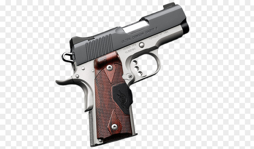 Confirmed Sight Kimber Manufacturing Custom .45 ACP Automatic Colt Pistol Firearm PNG