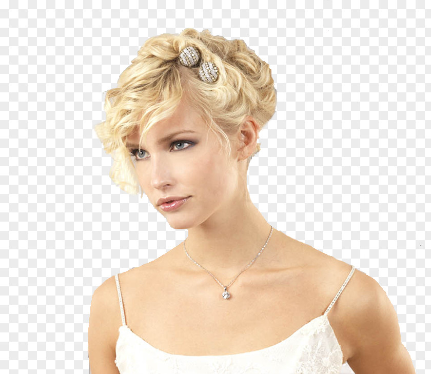 Hair Blond Headpiece Ringlet Long PNG