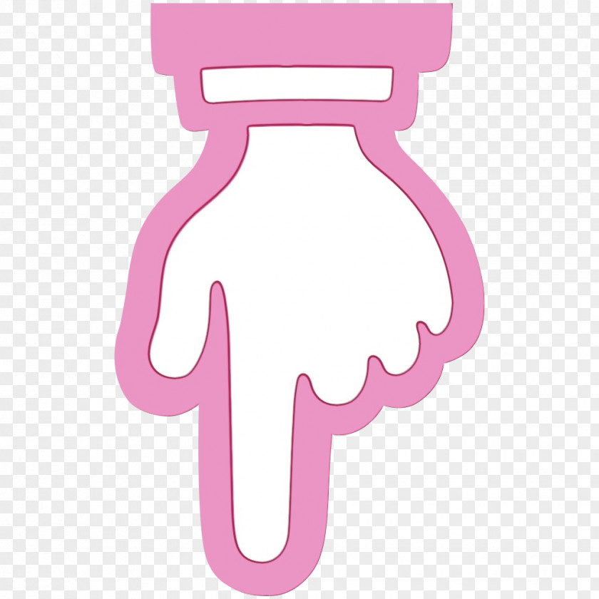 Hand Pink Background PNG