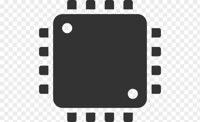 Microprocessor Icon Vector Central Processing Unit Download Computer Hardware PNG