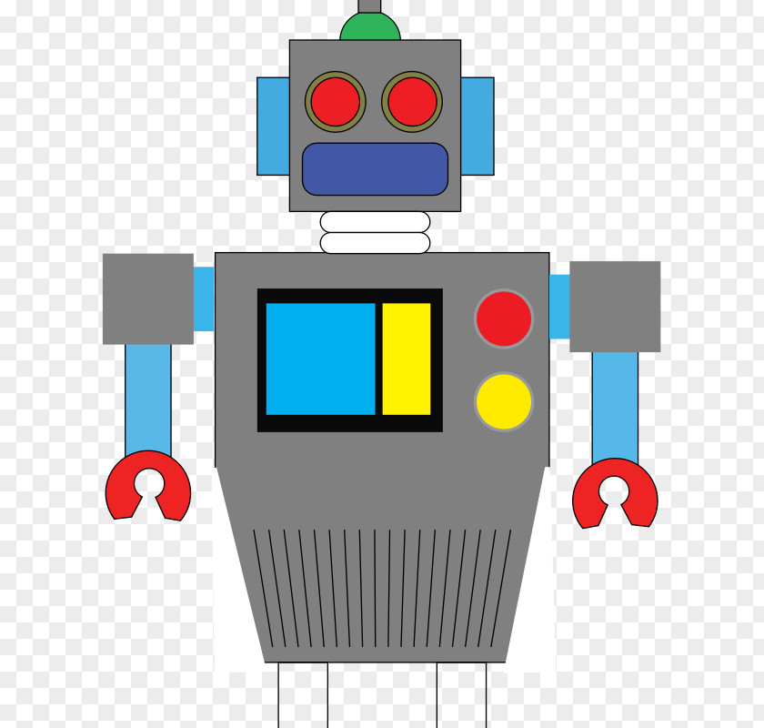 Robot Clipart Material Electronics PNG