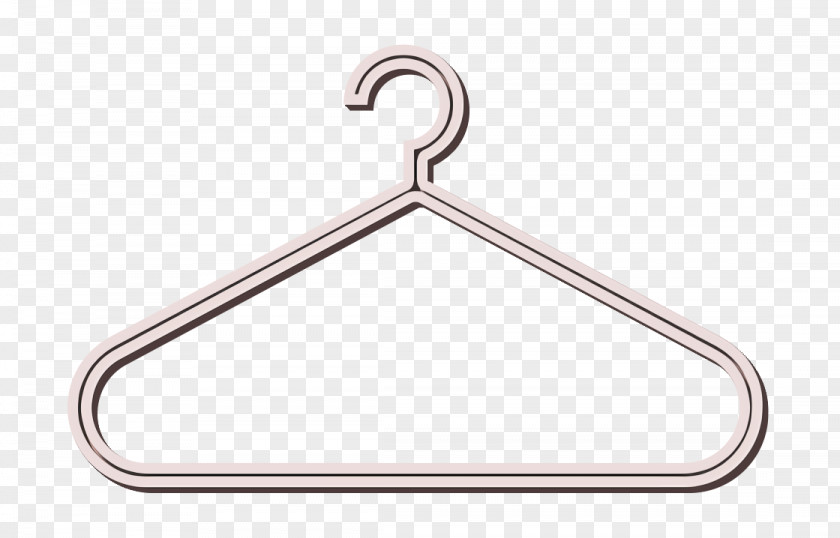 Triangle Clothes Hanger Cleaning Icon Fashion PNG