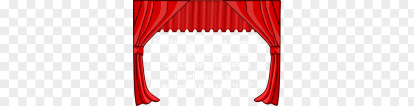 Bye Cliparts Theater Drapes And Stage Curtains Theatre Clip Art PNG