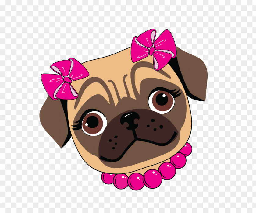 Cute Dog Pug Pit Bull Puppy Logo Fawn PNG