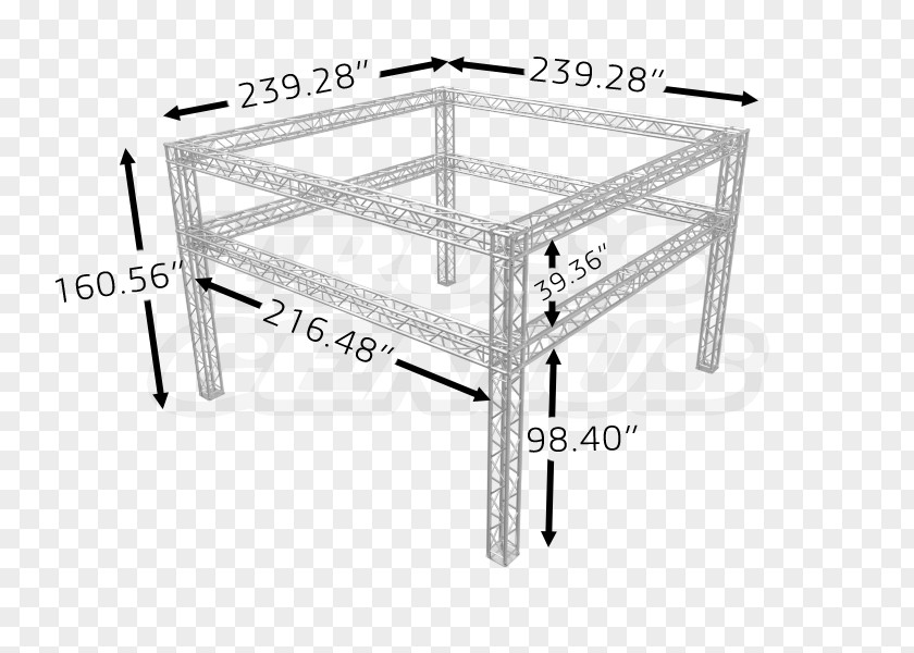 Exhibition Booth Design Steel Signage Truss PNG