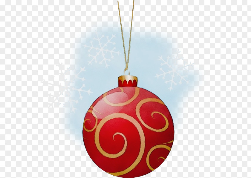 Interior Design Pendant Red Christmas Ornament PNG