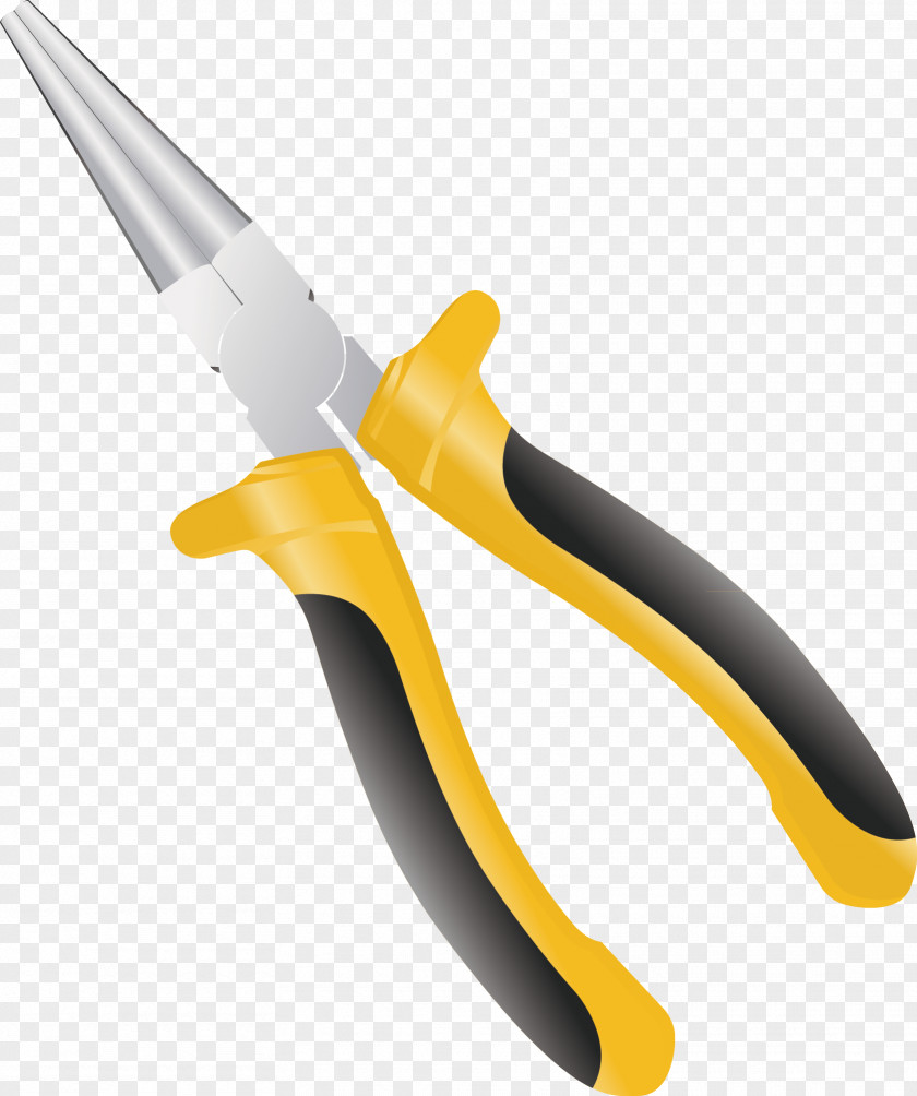 Pliers Material Vector Diagonal Download PNG