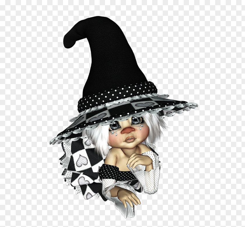 Pretty Witch Boszorkxe1ny Halloween Hat PNG