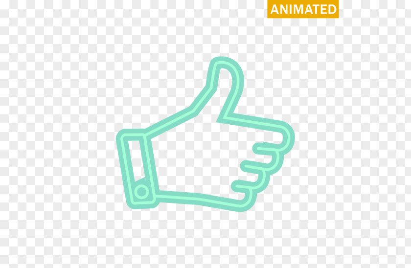 Green Thumbs Up Icon Line Angle Font PNG