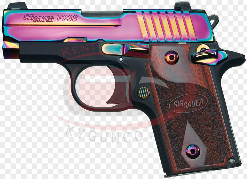 Handgun SIG Sauer P238 .380 ACP Pistol Firearm PNG