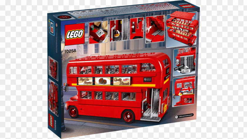 London Bus Amazon.com LEGO 10258 Creator Lego Modular Buildings PNG