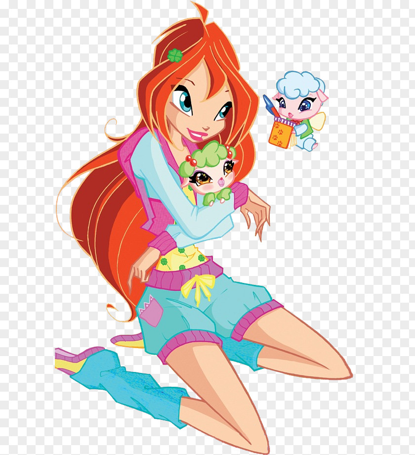 Season 5Others Bloom Tecna Love & Pet Winx Club PNG