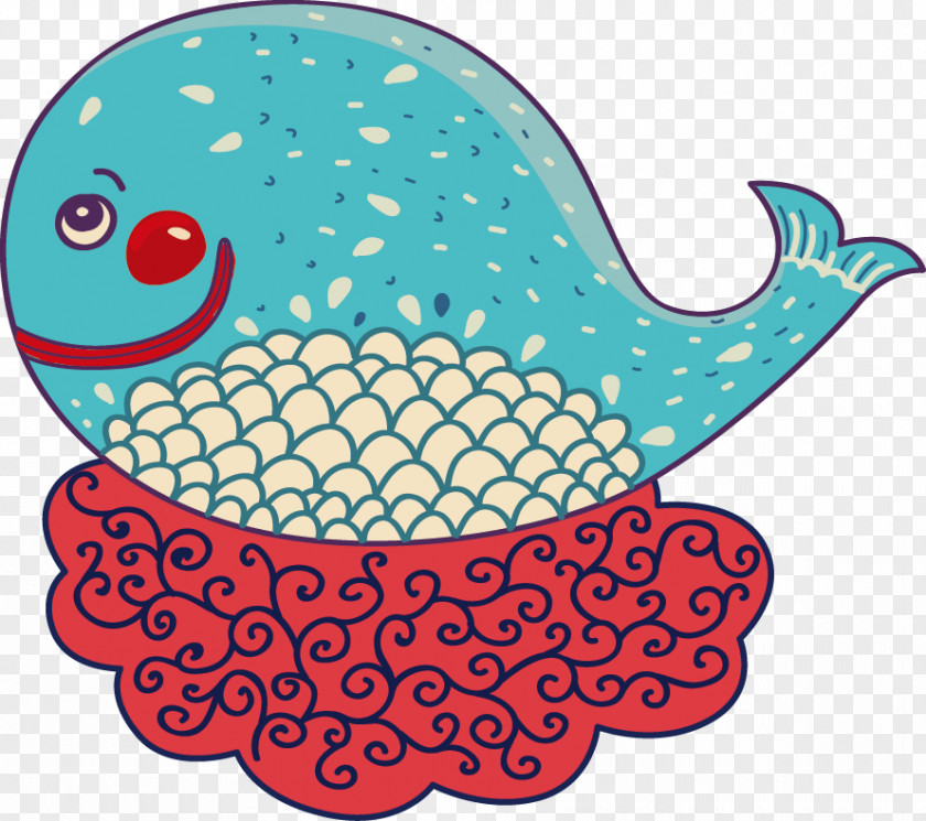 Cartoon Whale PNG