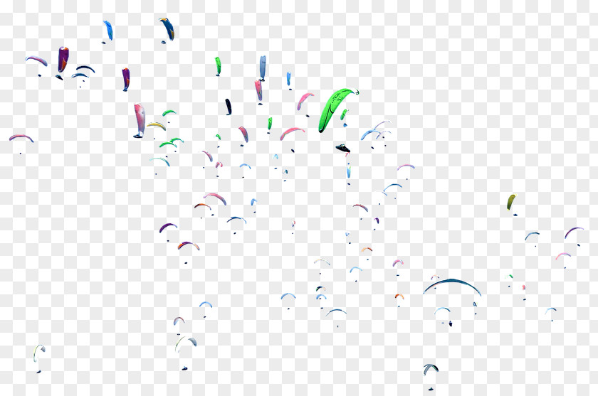 Paraglider Symbol Water Line Point Clip Art Desktop Wallpaper PNG