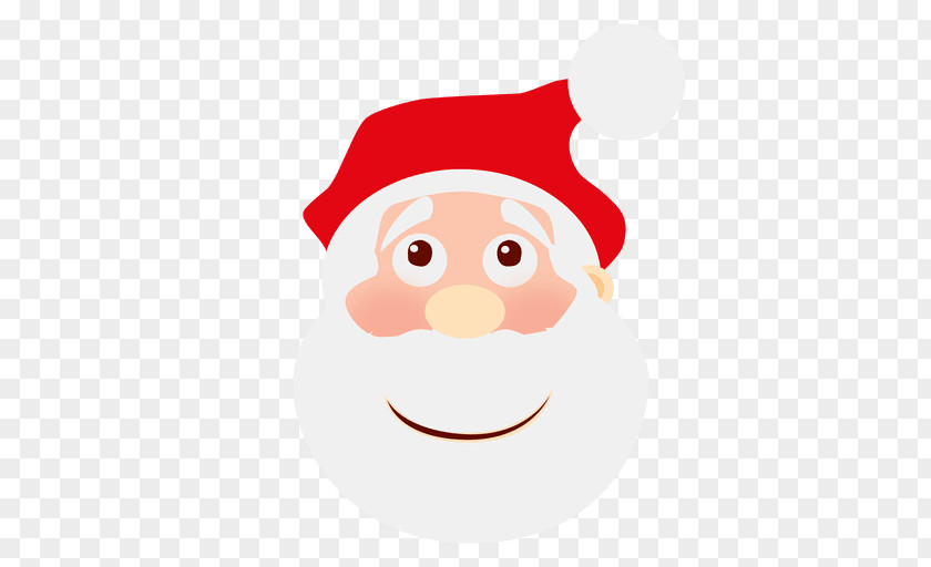 Santa Claus Emoticon Smile Clip Art PNG