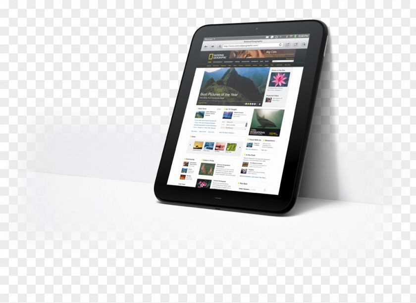 Smartphone HP TouchPad Hewlett-Packard Laptop WebOS PNG