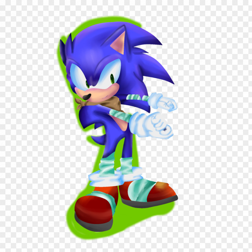 Watercolor Blur Sonic The Hedgehog Fan Art Painting Drawing PNG