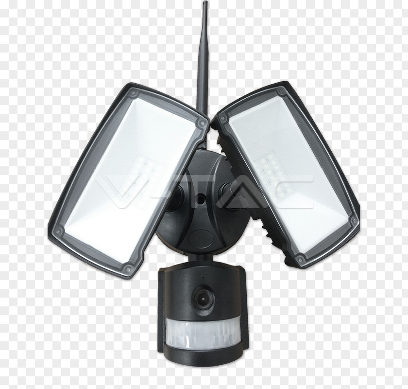 Big Block Vs Small Searchlight Light-emitting Diode Sensor Floodlight PNG