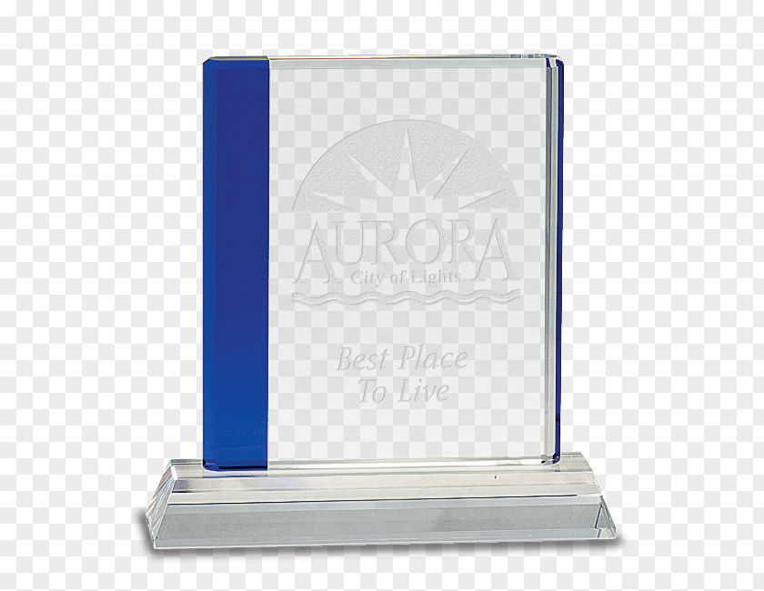 Crystal Trophy Gift Award Glass PNG