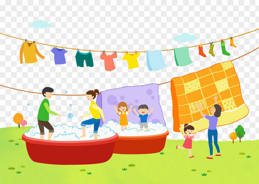 Family Laundry Stock Photography Washing Clothing PNG