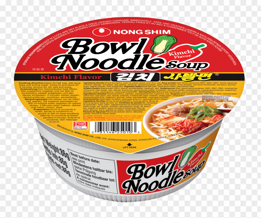 KIMCHI Ramen Instant Noodle Kimchi Bowl Japanese Cuisine PNG