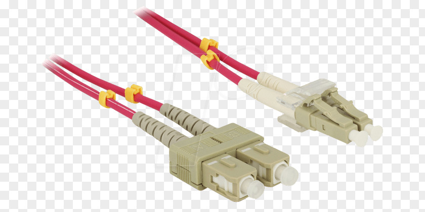 Optical Fiber Connector Electrical Cable Multi-mode PNG