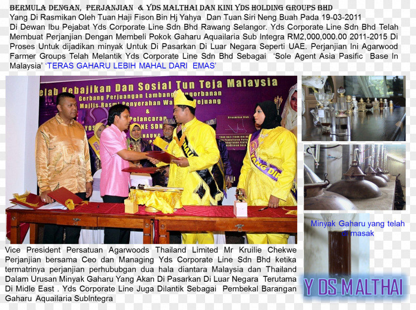 Tun Teja Organization Felda Tersang Agarwood PNG