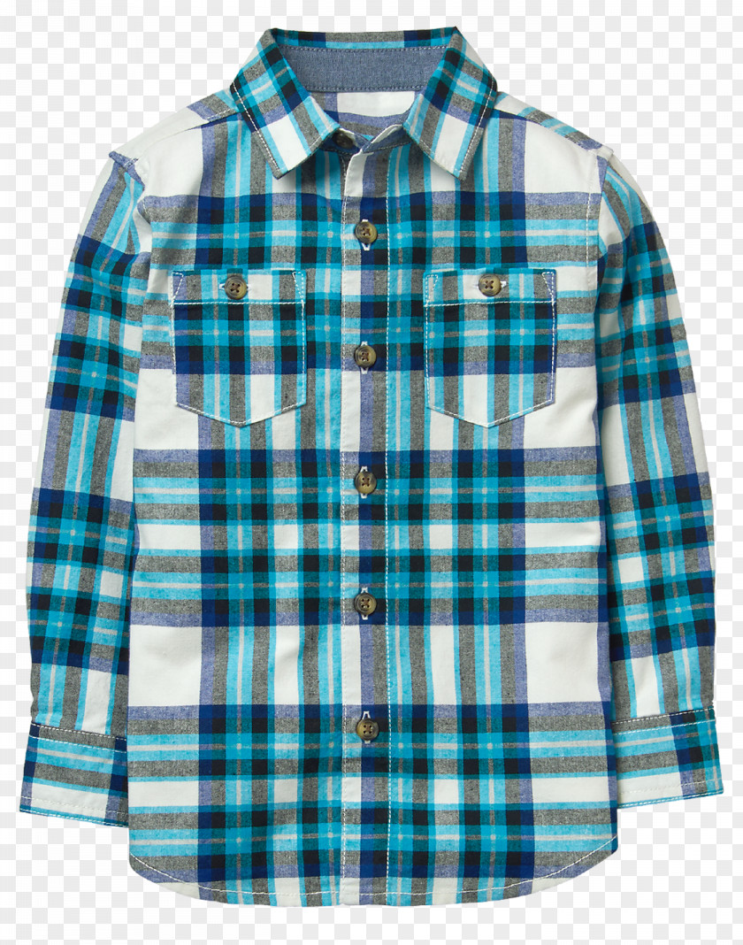 Blue Plaid Tartan Sleeve Turquoise PNG