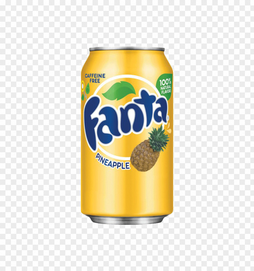 Fanta Fizzy Drinks Coca-Cola Cream Soda Pineapple PNG