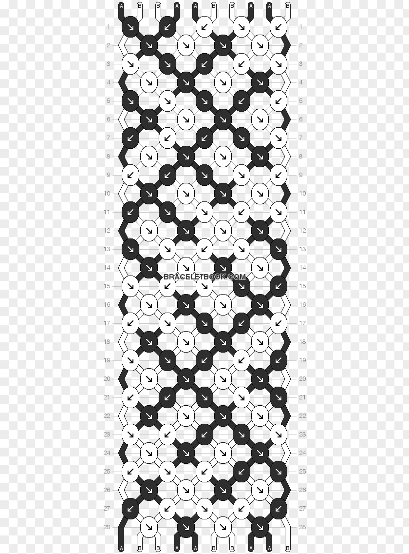 Friendship Bracelet Pattern Minecraft PNG