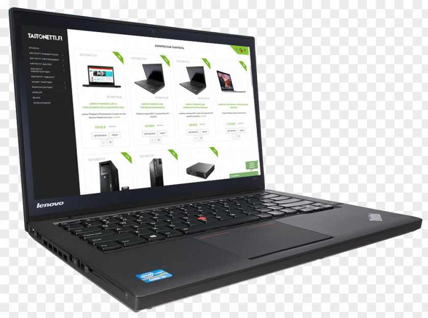 Laptop Lenovo ThinkPad T440s Intel Core I7 PNG