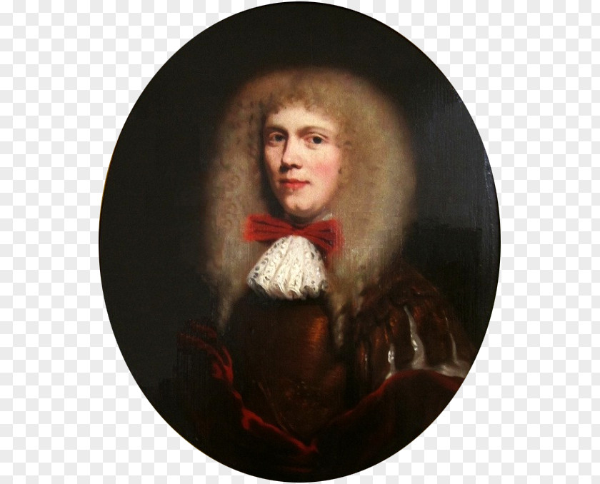 Painting Nicolaes Maes Portrait Of A Man In Wig PNG