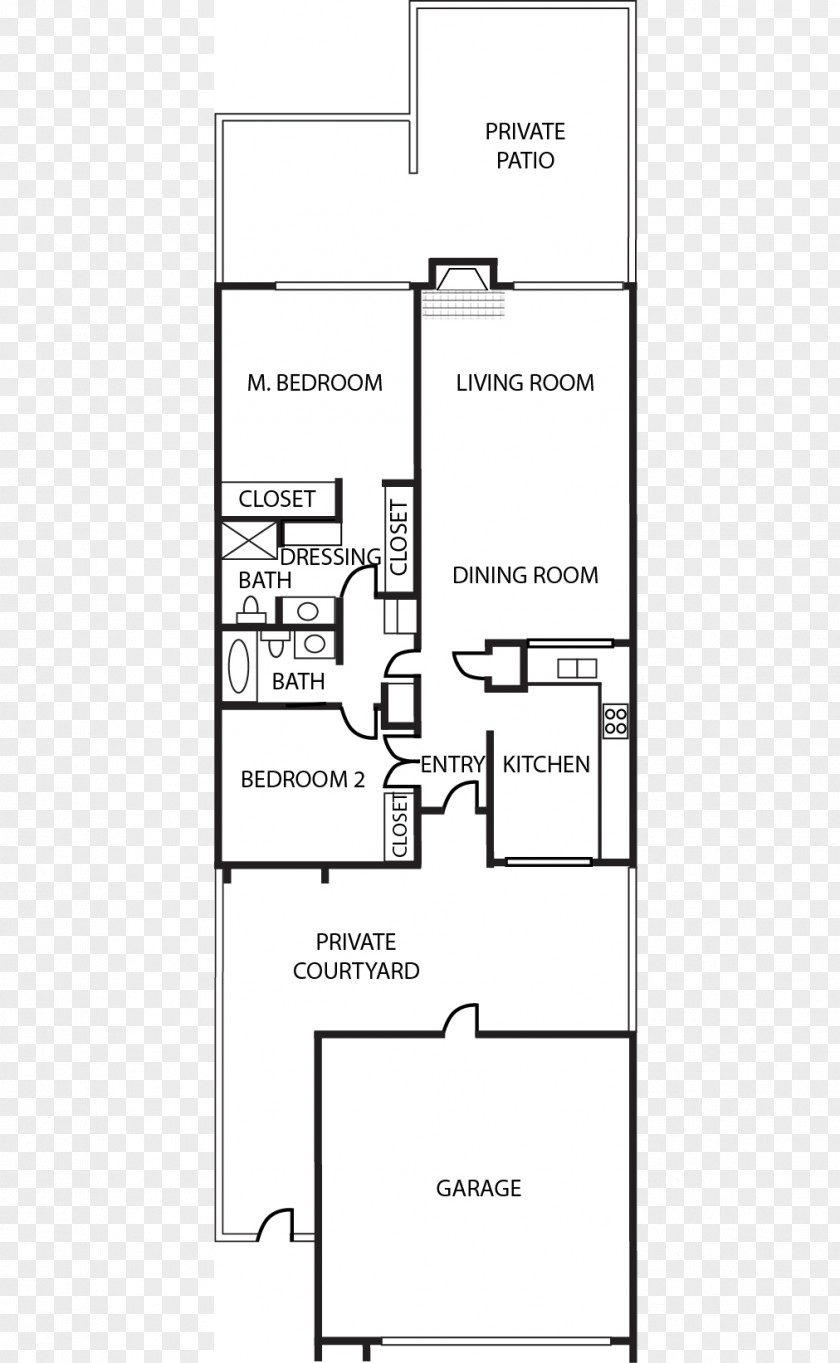 Real Estate Floor Plan Line Angle PNG