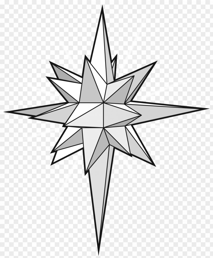 Star Of Bethlehem Drawing Paper Image PNG