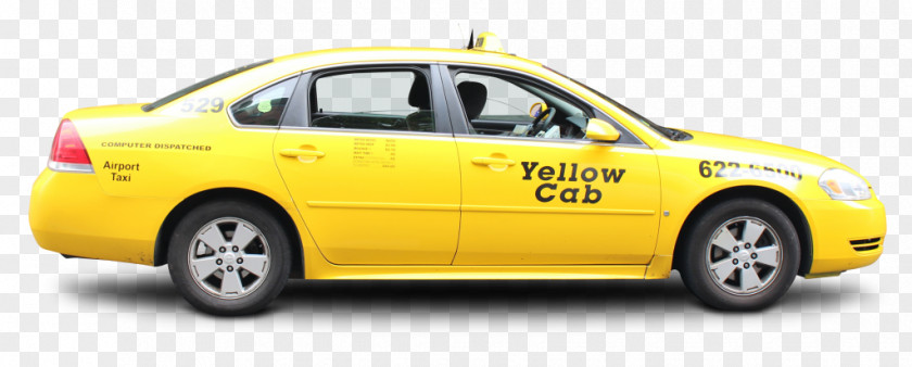Taxi Yellow Cab Clip Art PNG