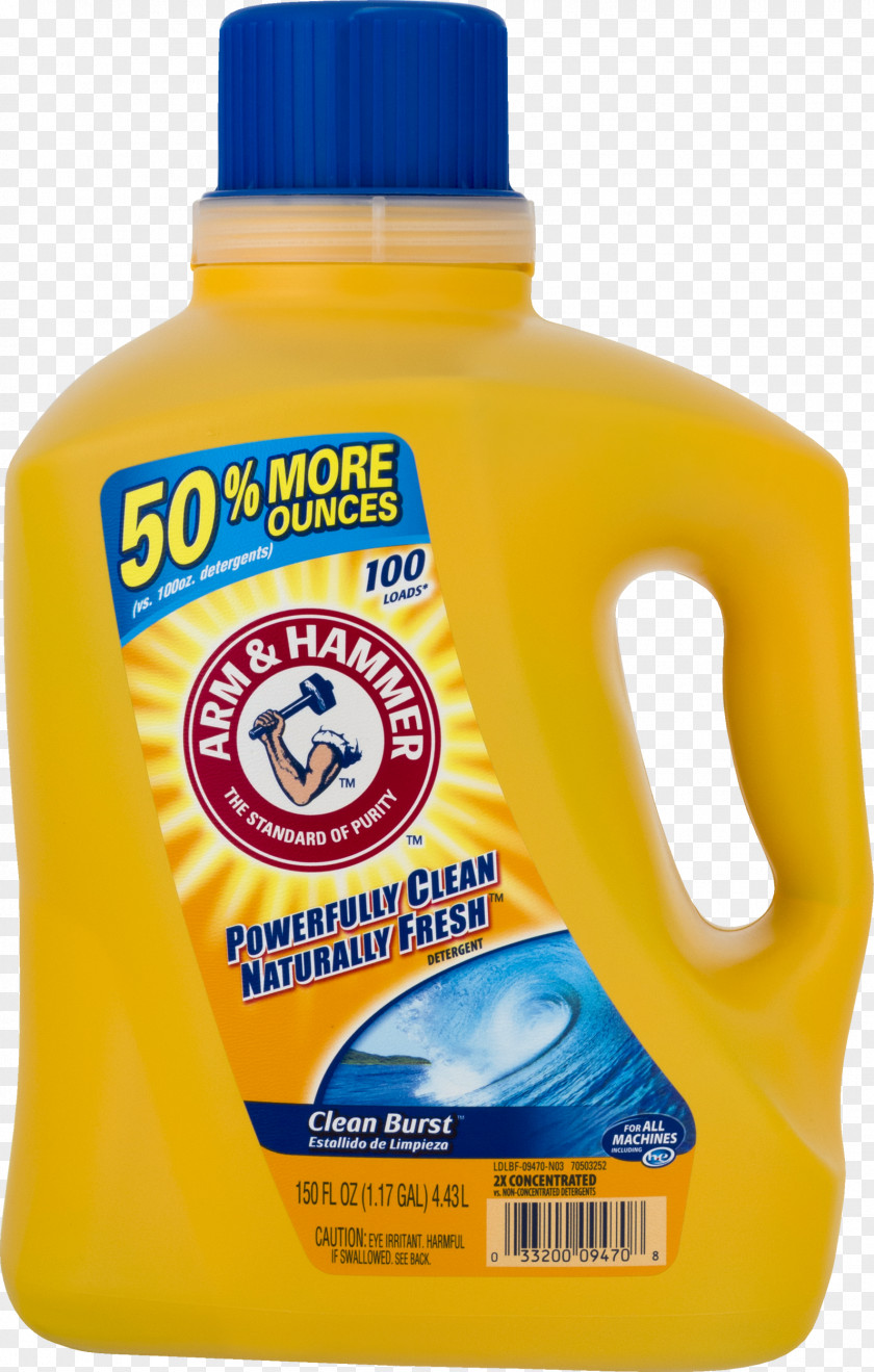 Detergents Laundry Detergent Arm & Hammer OxiClean PNG