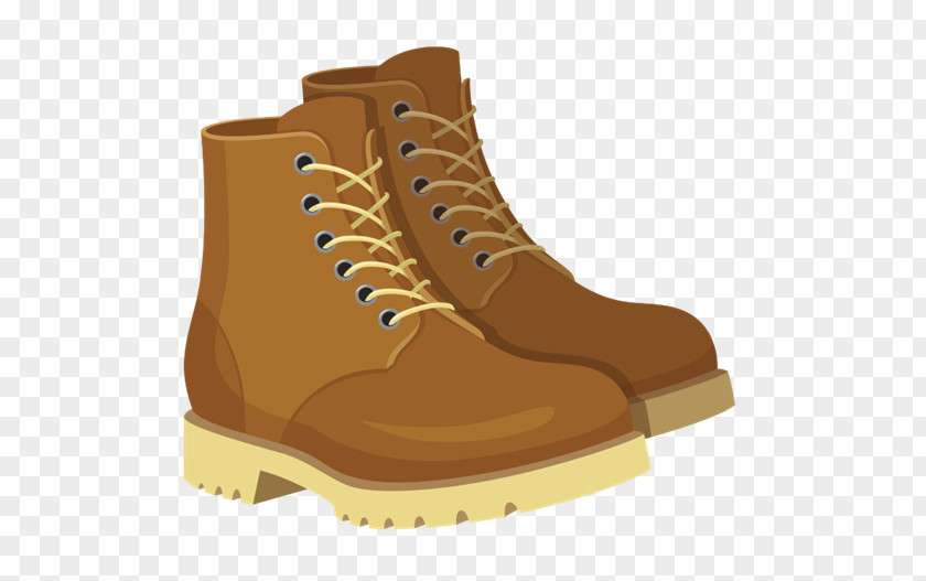 Footwear Shoe Boot Brown Tan PNG